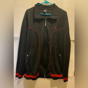 Nike  JORDAN ♥️Performance Jacket in Black with Red Trim